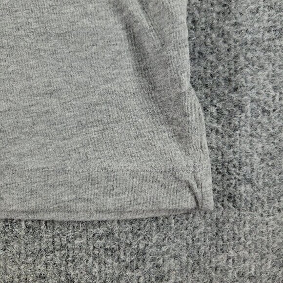 Puma Shirt Men Small Gray Logo Graphic Tee Crew Neck Short Sleeve Pullover Adult - Picture 8 of 15